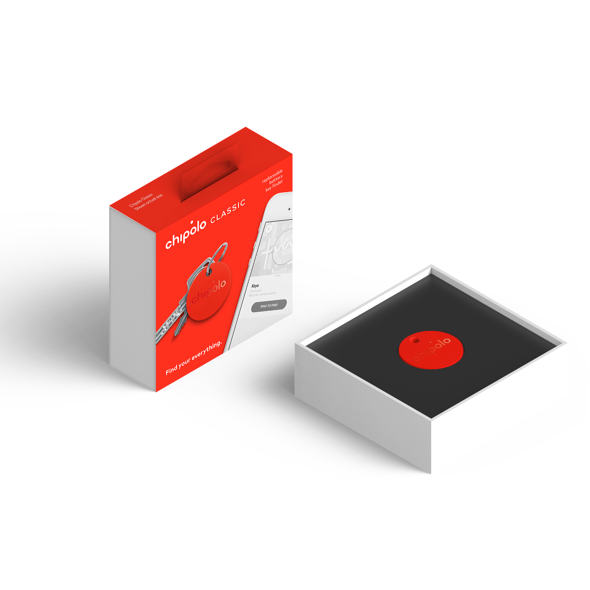 Chipolo CLASSIC, localizador de objetos de perdidos con batería intercambiable - Imagen 3