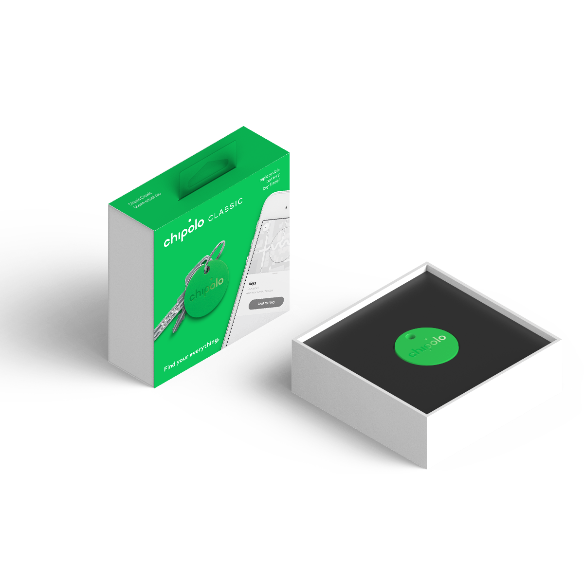 Chipolo CLASSIC, localizador de objetos de perdidos con batería intercambiable - Imagen 2