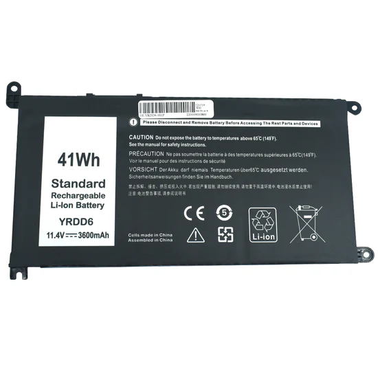 Batería para Dell Inspiron 7586 3583 3493 5482 5485 5481 5593 5491 5591 3310 5594 5585 3582 3584 3593 5493 genérica